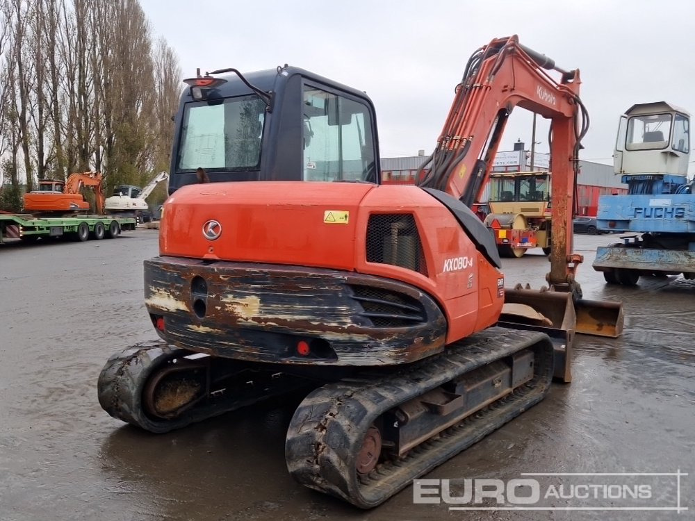 2015 Kubota KX080-4 - Мини-экскаватор: фото 4 2015 Kubota KX080-4 - Мини-экскаватор: фото 4