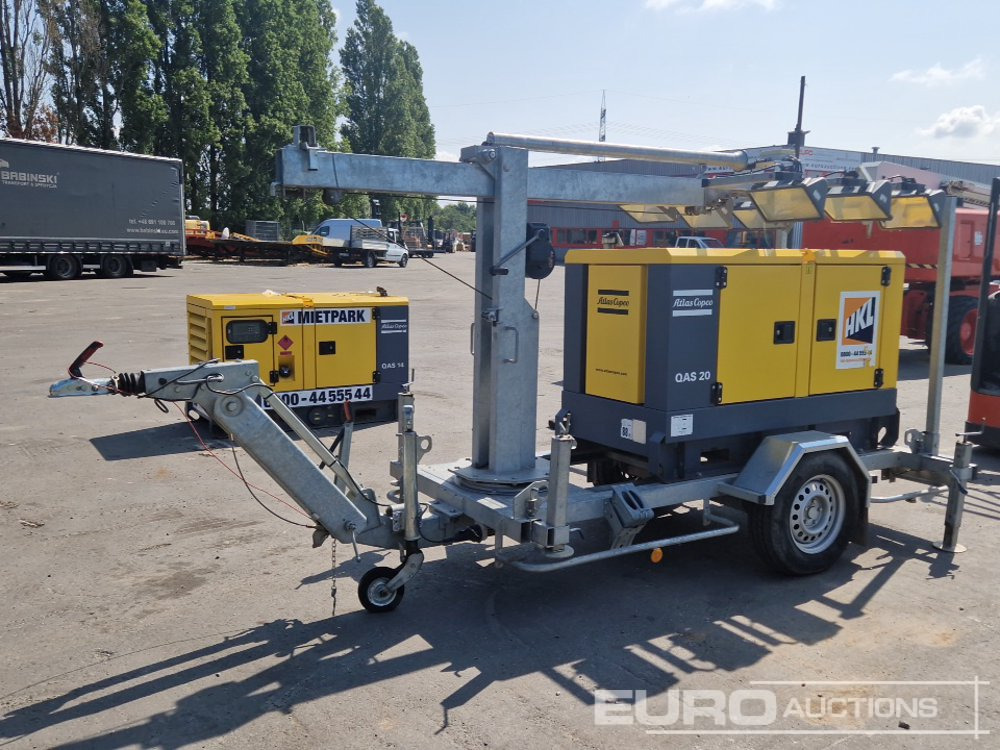 2016 Atlas Copco QAS 20 - Осветительная мачта: фото 1 2016 Atlas Copco QAS 20 - Осветительная мачта: фото 1