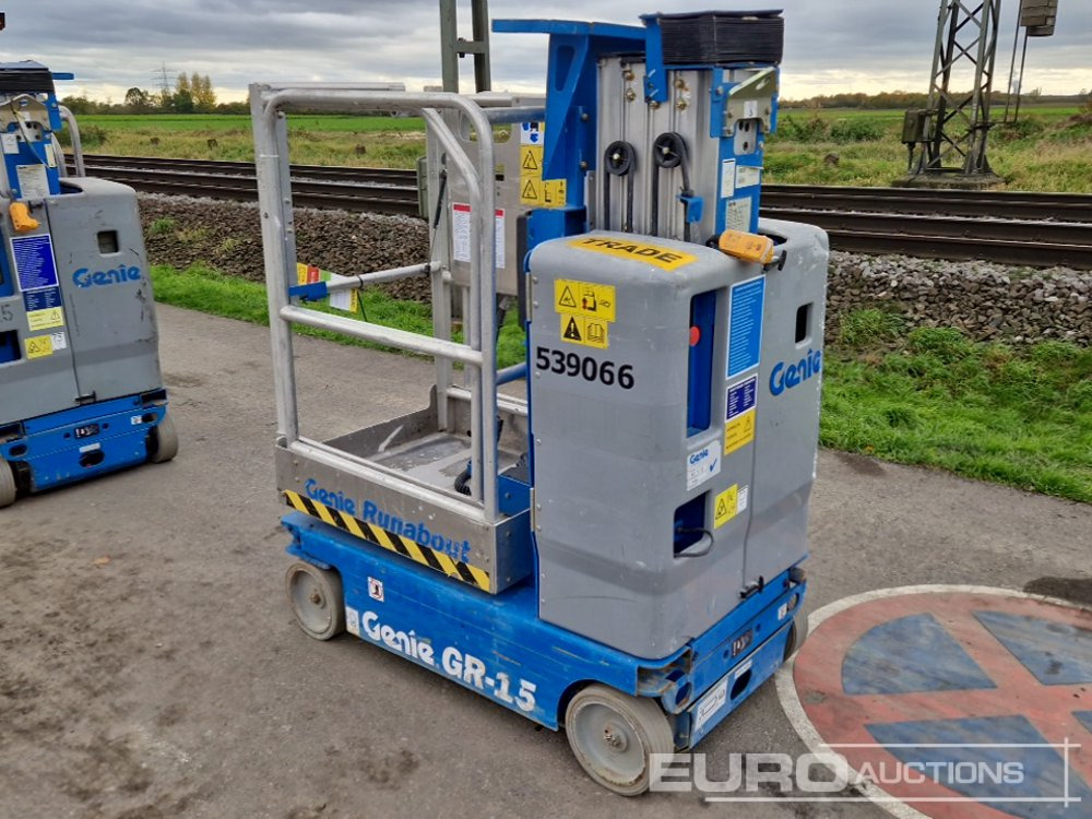 2017 Genie GR-15 - Подъёмник: фото 3 2017 Genie GR-15 - Подъёмник: фото 3