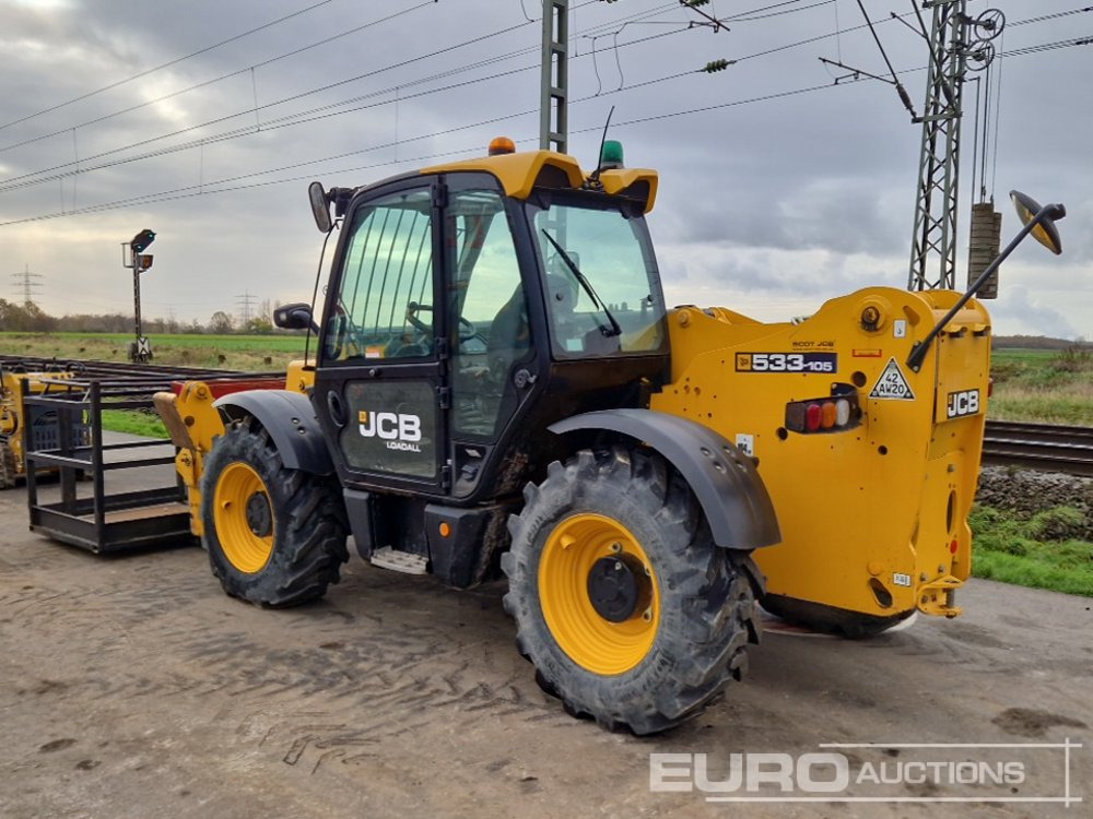 2019 JCB 533-105 - Телескопический погрузчик: фото 3 2019 JCB 533-105 - Телескопический погрузчик: фото 3