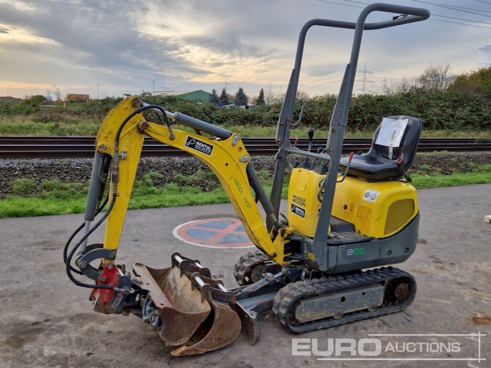 2019 Wacker Neuson 803 - Мини-экскаватор: фото 1 2019 Wacker Neuson 803 - Мини-экскаватор: фото 1