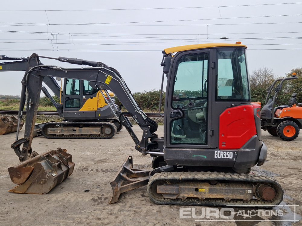 2021 Volvo ECR35D - Мини-экскаватор: фото 2 2021 Volvo ECR35D - Мини-экскаватор: фото 2