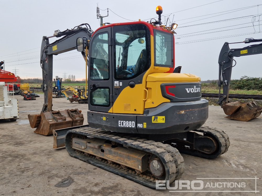 2021 Volvo ECR88D - Мини-экскаватор: фото 3 2021 Volvo ECR88D - Мини-экскаватор: фото 3