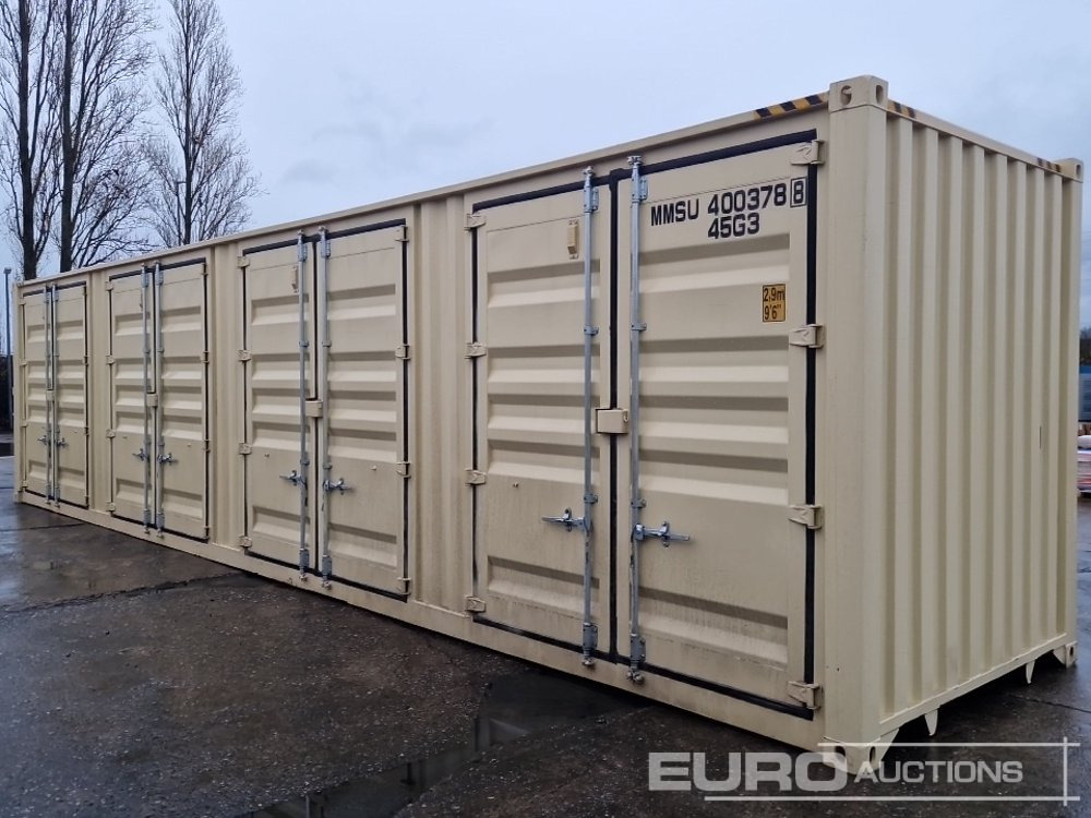 2025 40' HQ Container, One Side 4 Doors, One End Door - Морской контейнер: фото 2 2025 40' HQ Container, One Side 4 Doors, One End Door - Морской контейнер: фото 2