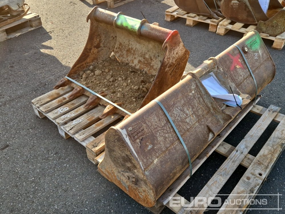 60" Ditching, 32" Digging Buckets, ARDEN to suit 3-5 Ton Excavator (2 of) - Ковш: фото 2 60" Ditching, 32" Digging Buckets, ARDEN to suit 3-5 Ton Excavator (2 of) - Ковш: фото 2