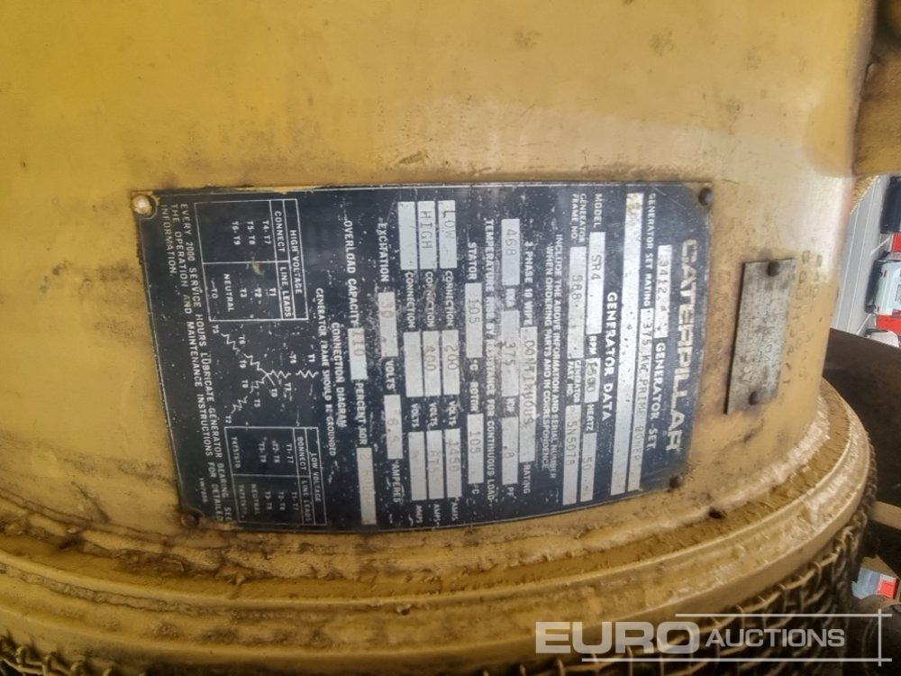 Электрогенератор CAT 468kVA Static Diesel Generator: фото 18