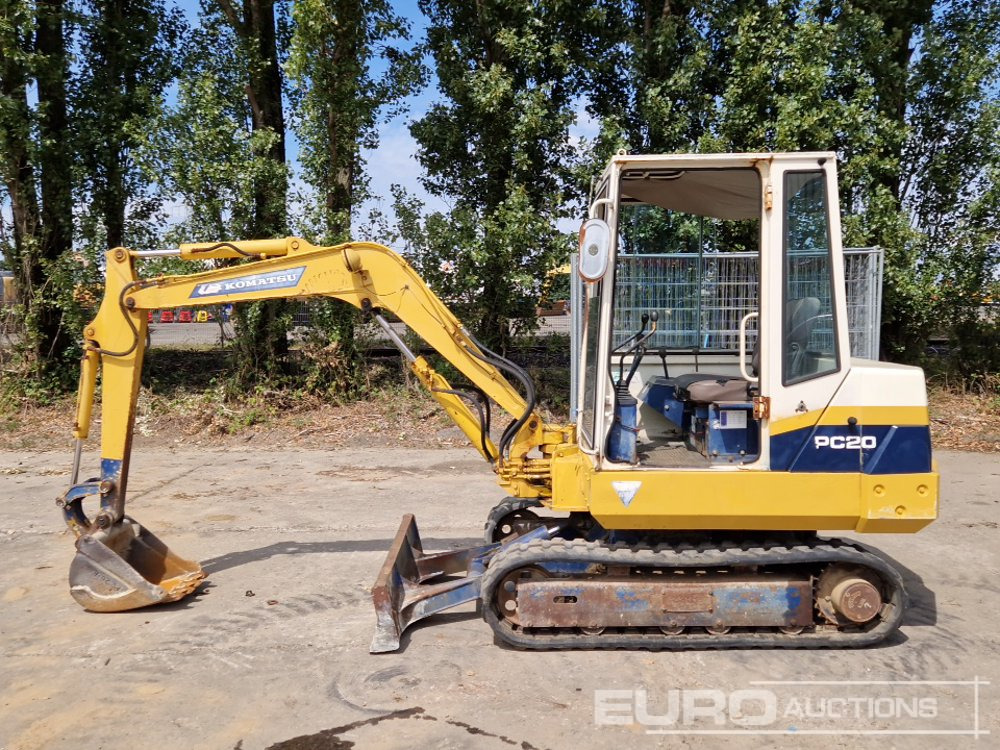 Komatsu PC20-6 - Мини-экскаватор: фото 2 Komatsu PC20-6 - Мини-экскаватор: фото 2