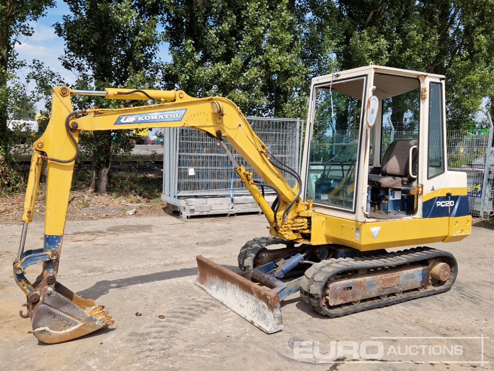 Komatsu PC20-6 - Мини-экскаватор: фото 1 Komatsu PC20-6 - Мини-экскаватор: фото 1