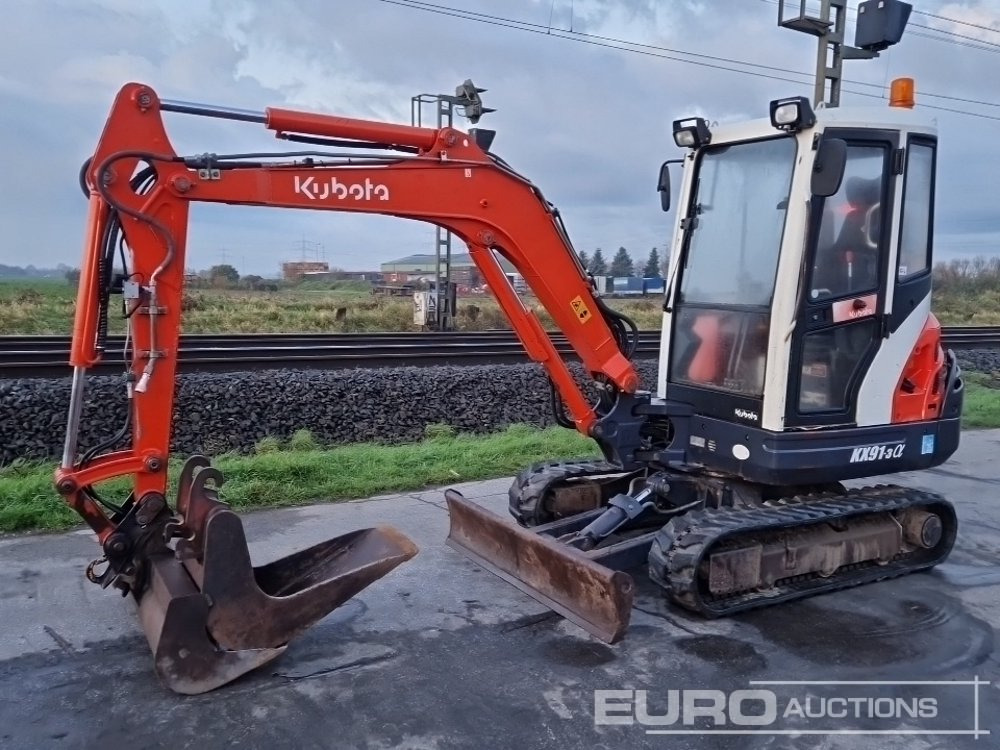 Kubota KX91-3 - Мини-экскаватор: фото 1 Kubota KX91-3 - Мини-экскаватор: фото 1