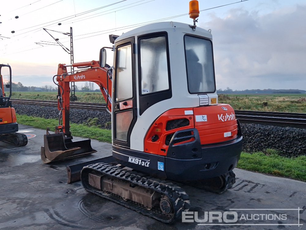Kubota KX91-3 - Мини-экскаватор: фото 3 Kubota KX91-3 - Мини-экскаватор: фото 3
