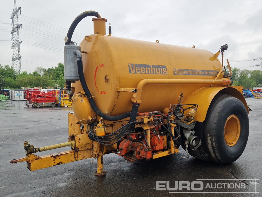 1992 Veenhuis 8000 Liter Manure Spreader (Dutch Reg. Docs Available) - Сельскохозяйственная техника: фото 1 1992 Veenhuis 8000 Liter Manure Spreader (Dutch Reg. Docs Available) - Сельскохозяйственная техника: фото 1