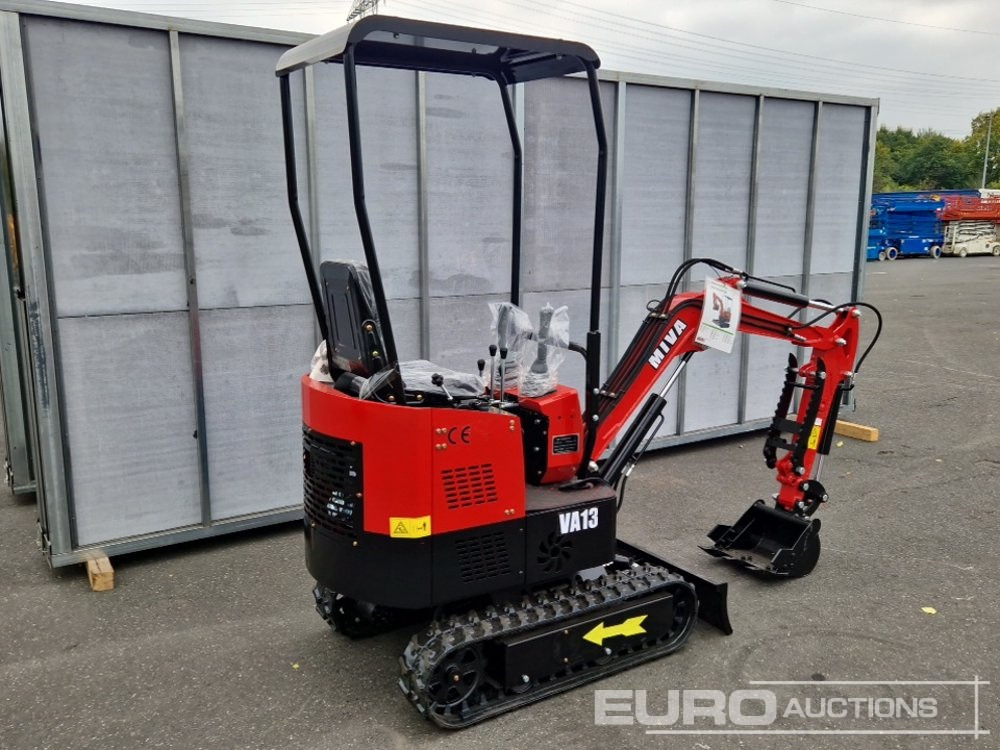 Unused 2025 Miva VA13 - Мини-экскаватор: фото 4 Unused 2025 Miva VA13 - Мини-экскаватор: фото 4