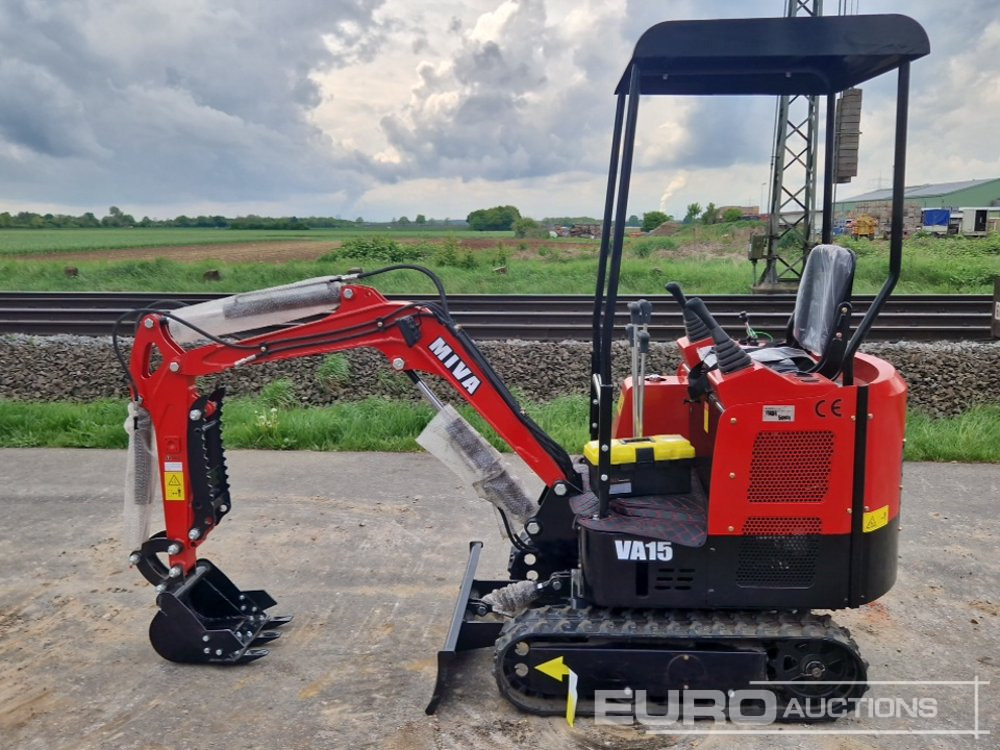 Unused 2025 Miva VA15 - Мини-экскаватор: фото 2 Unused 2025 Miva VA15 - Мини-экскаватор: фото 2