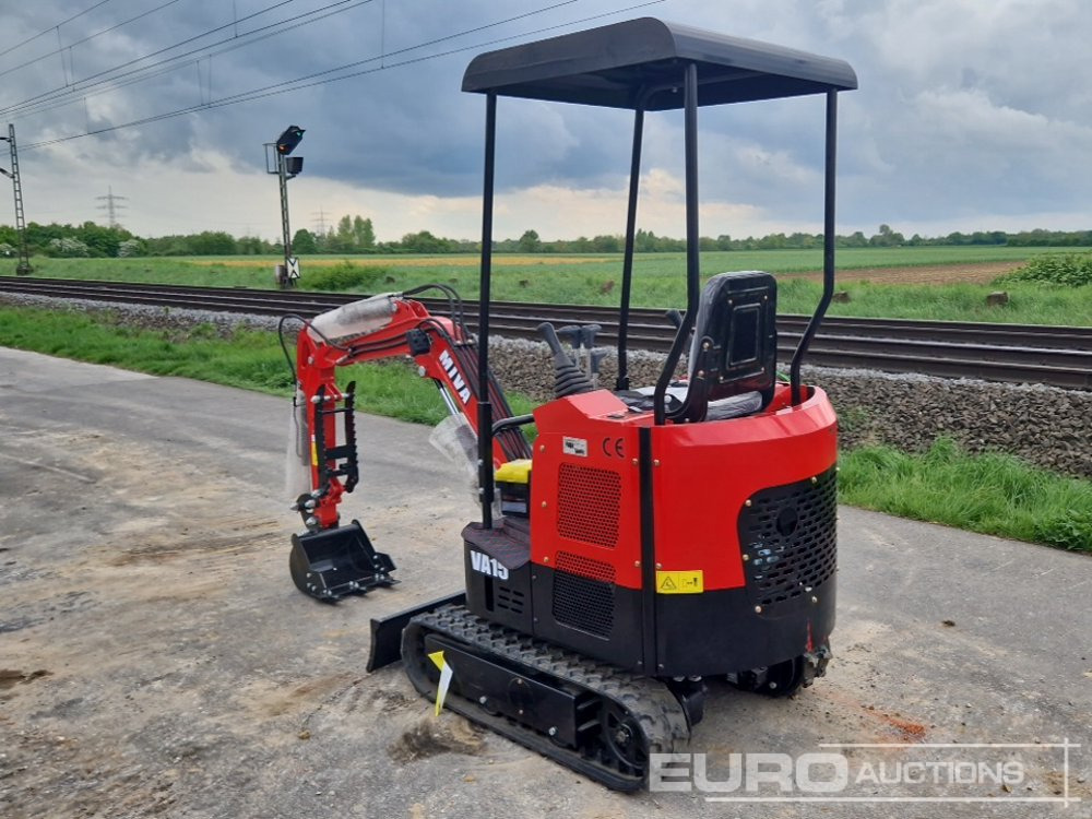 Unused 2025 Miva VA15 - Мини-экскаватор: фото 3 Unused 2025 Miva VA15 - Мини-экскаватор: фото 3