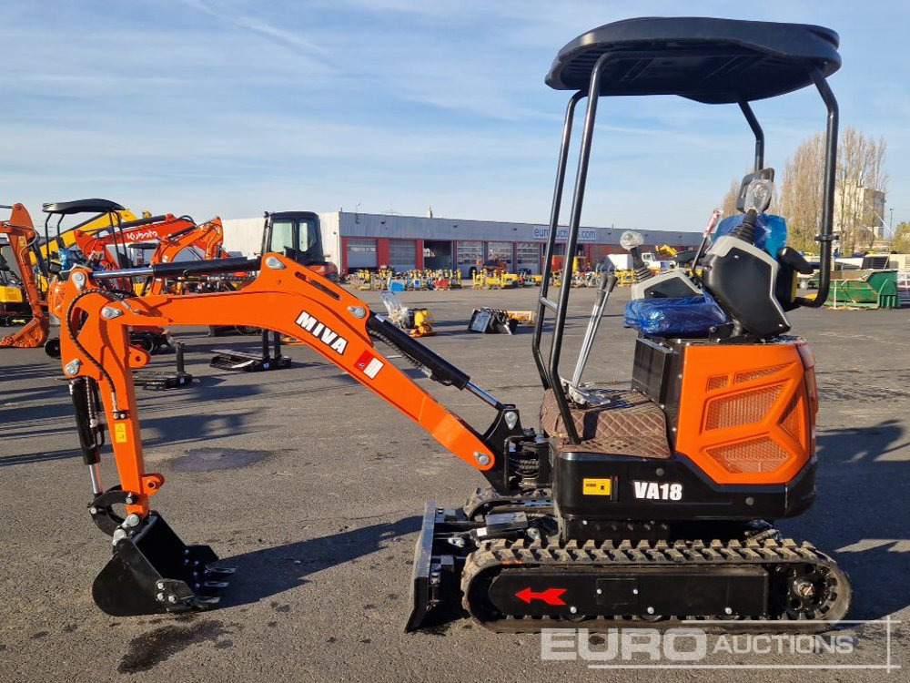 Unused 2025 Miva VA18FL - Мини-экскаватор: фото 2 Unused 2025 Miva VA18FL - Мини-экскаватор: фото 2