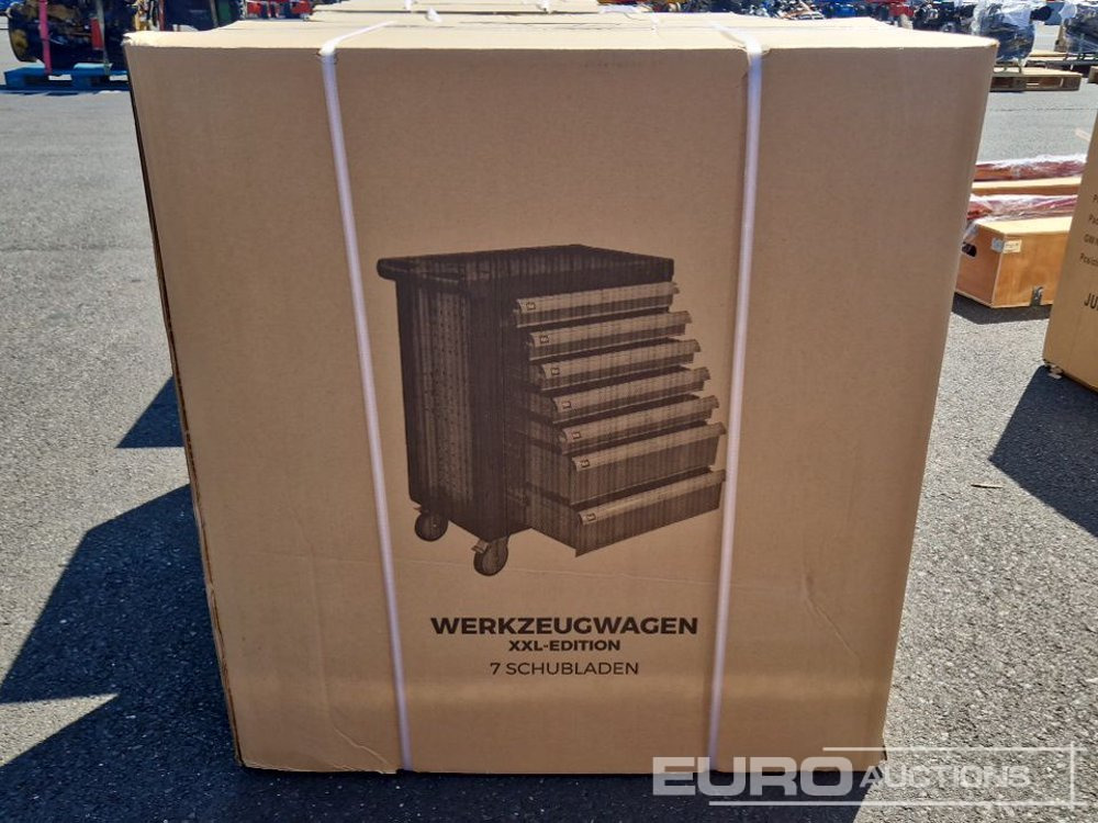 Unused Erdmann XXl Edition 7 Drawer Tool Cabinet c/w Profi Tools - Строительное оборудование: фото 2 Unused Erdmann XXl Edition 7 Drawer Tool Cabinet c/w Profi Tools - Строительное оборудование: фото 2