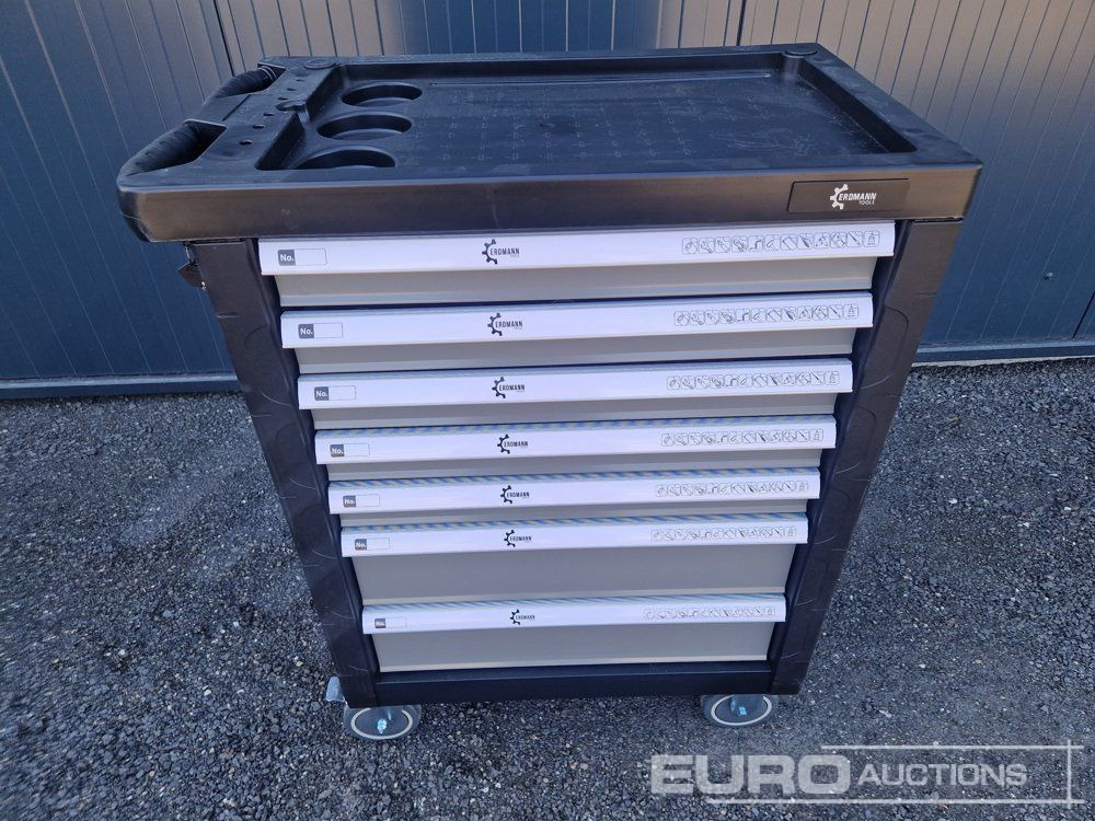 Unused Erdmann XXl Edition 7 Drawer Tool Cabinet c/w Profi Tools - Строительное оборудование: фото 3 Unused Erdmann XXl Edition 7 Drawer Tool Cabinet c/w Profi Tools - Строительное оборудование: фото 3