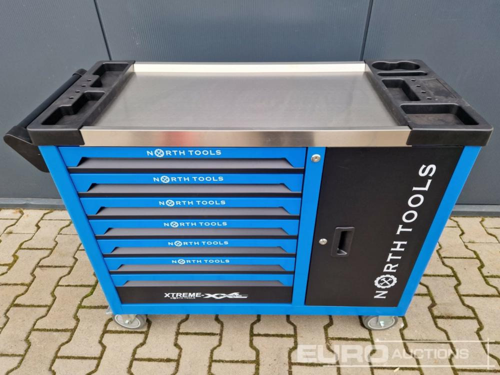 Unused NORTH-TOOLS XTREME-XXL 7 Drawer Tool Cabinet, Professional Tools - Строительное оборудование: фото 4 Unused NORTH-TOOLS XTREME-XXL 7 Drawer Tool Cabinet, Professional Tools - Строительное оборудование: фото 4