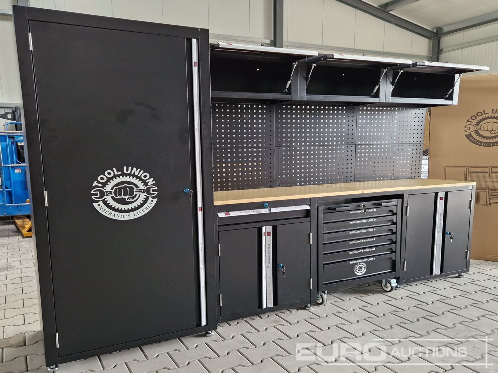Unused TOOL UNION Mechanic's Kitchen Workbench incl. Tool Trolley & Tools - Строительное оборудование: фото 3 Unused TOOL UNION Mechanic's Kitchen Workbench incl. Tool Trolley & Tools - Строительное оборудование: фото 3