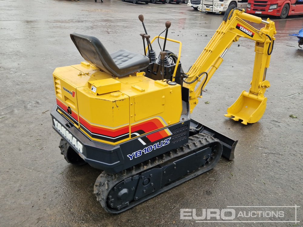 Yanmar YB101UZ - Мини-экскаватор: фото 4 Yanmar YB101UZ - Мини-экскаватор: фото 4