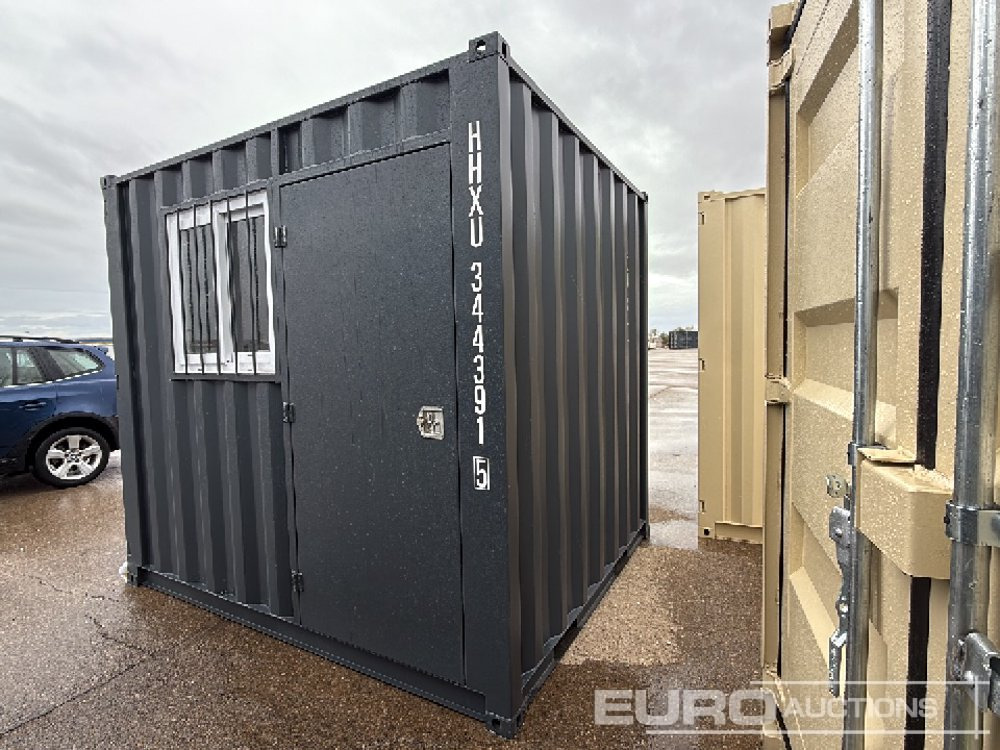 10' Container, One Side Multi-Door, Side Door, Window / Contenedor - Морской контейнер: фото 3 10' Container, One Side Multi-Door, Side Door, Window / Contenedor - Морской контейнер: фото 3