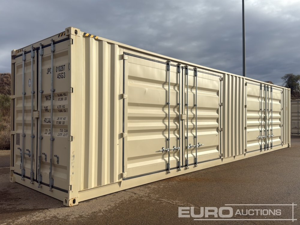 2025 40' x 8' High Cube Container, 4 Side Doors, 1 End Door - Морской контейнер: фото 1 2025 40' x 8' High Cube Container, 4 Side Doors, 1 End Door - Морской контейнер: фото 1