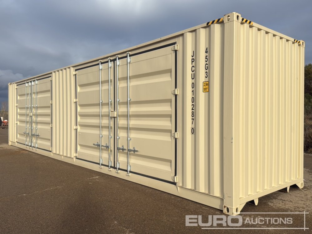 2025 40' x 8' High Cube Container, 4 Side Doors, 1 End Door - Морской контейнер: фото 2 2025 40' x 8' High Cube Container, 4 Side Doors, 1 End Door - Морской контейнер: фото 2