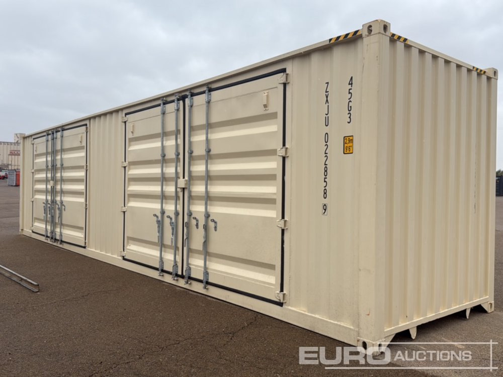 2025 40' x 8' High Cube Container, 4 Side Doors, 1 End Door - Морской контейнер: фото 2 2025 40' x 8' High Cube Container, 4 Side Doors, 1 End Door - Морской контейнер: фото 2