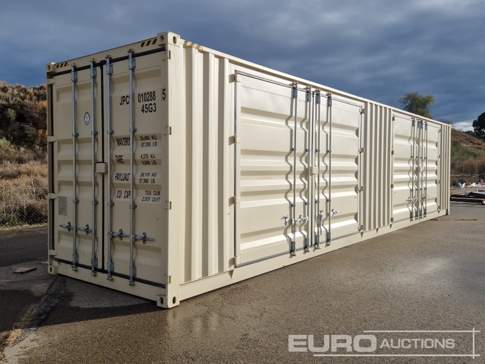 2025 40' x 8' High Cube Container, 4 Side Doors, 1 End Door - Морской контейнер: фото 1 2025 40' x 8' High Cube Container, 4 Side Doors, 1 End Door - Морской контейнер: фото 1