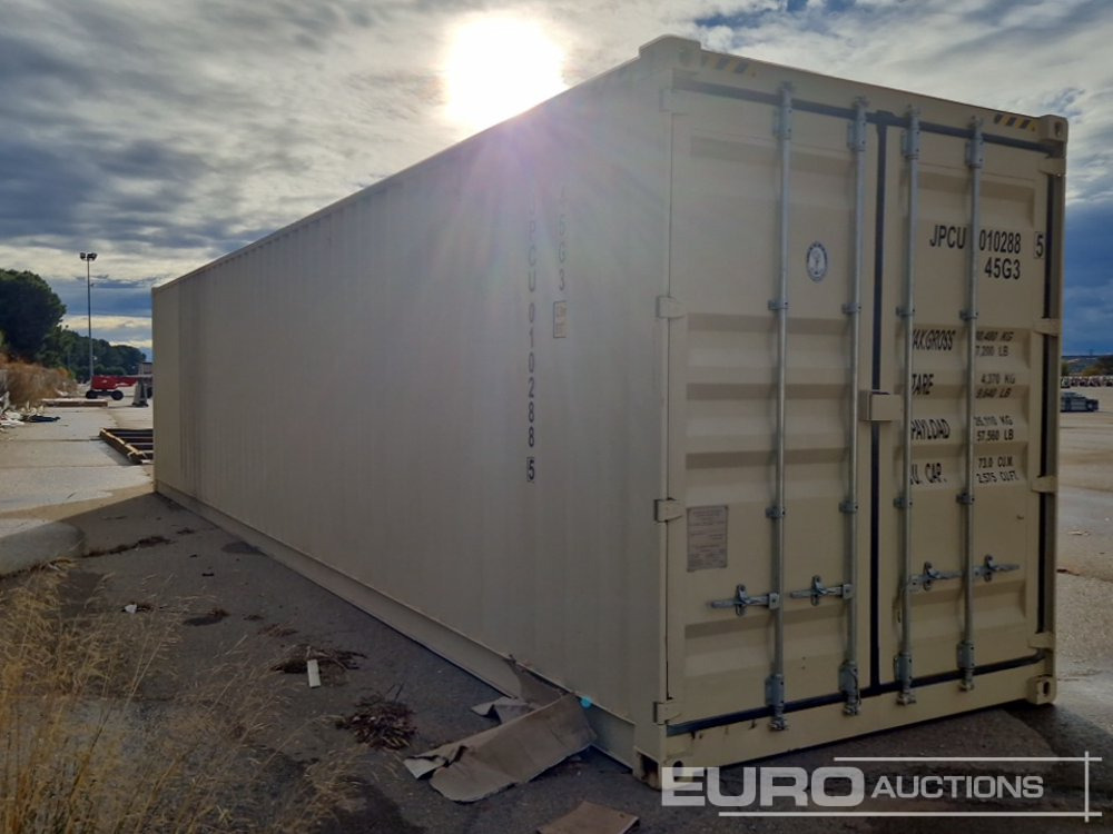 2025 40' x 8' High Cube Container, 4 Side Doors, 1 End Door - Морской контейнер: фото 4 2025 40' x 8' High Cube Container, 4 Side Doors, 1 End Door - Морской контейнер: фото 4