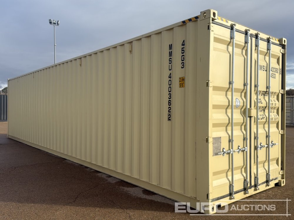 40' x 8' High Cube Container, 4 Side Doors, 1 End Door - Морской контейнер: фото 4 40' x 8' High Cube Container, 4 Side Doors, 1 End Door - Морской контейнер: фото 4