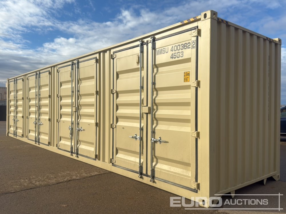 40' x 8' High Cube Container, 4 Side Doors, 1 End Door - Морской контейнер: фото 2 40' x 8' High Cube Container, 4 Side Doors, 1 End Door - Морской контейнер: фото 2