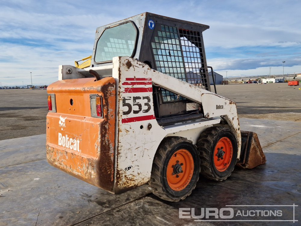 Bobcat 553 - Мини-погрузчик с бортовым поворотом: фото 5 Bobcat 553 - Мини-погрузчик с бортовым поворотом: фото 5