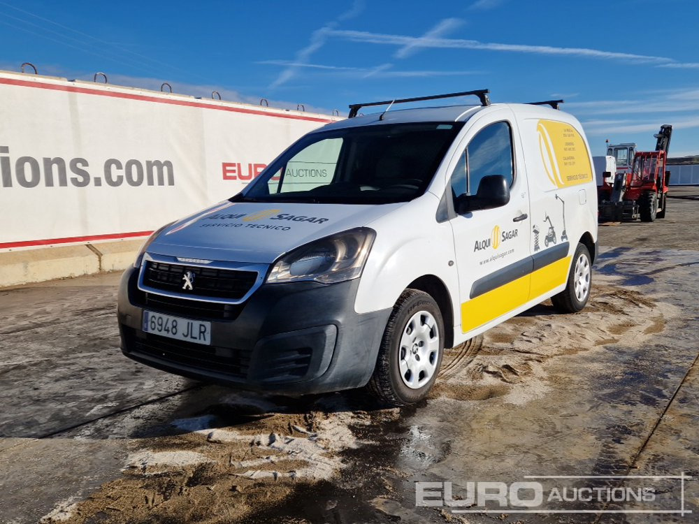 2016 Peugeot Partner 1.6HDI - Фургон: фото 1 2016 Peugeot Partner 1.6HDI - Фургон: фото 1