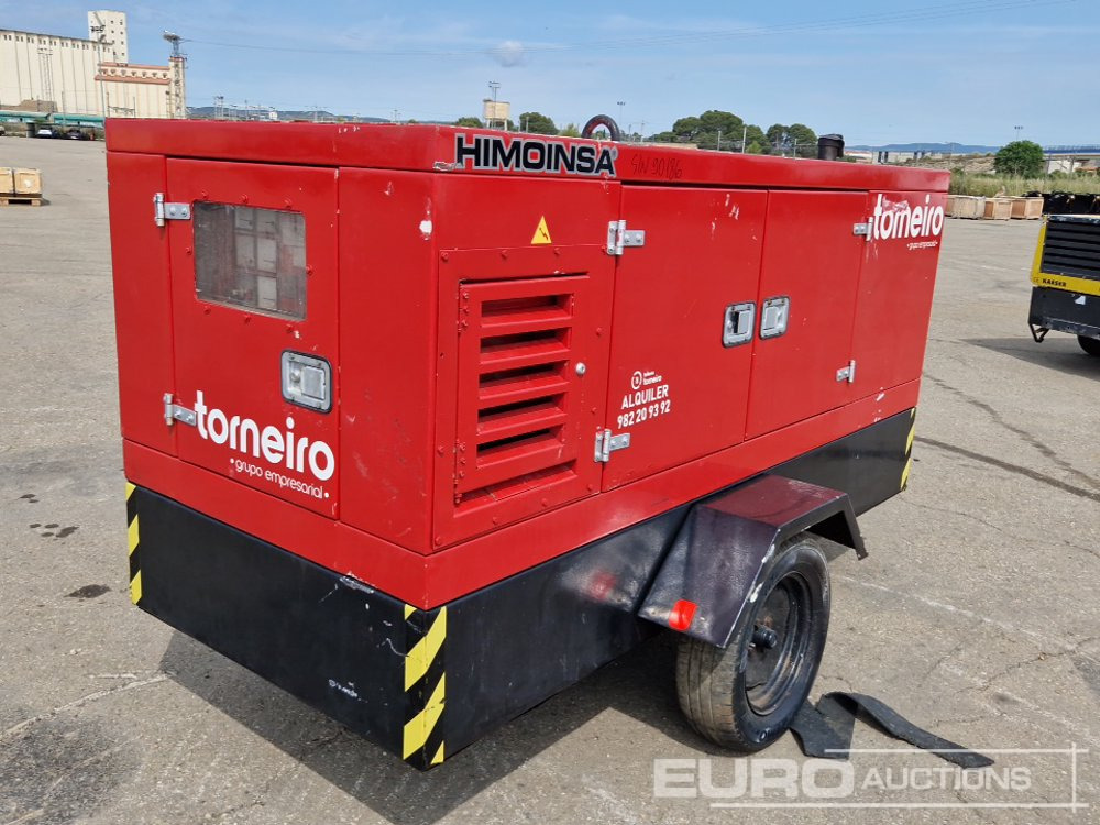 Himoinsa 30kVA Single Axle Diesel Generator / Generador30 KvA Insonoro - Электрогенератор: фото 4 Himoinsa 30kVA Single Axle Diesel Generator / Generador30 KvA Insonoro - Электрогенератор: фото 4