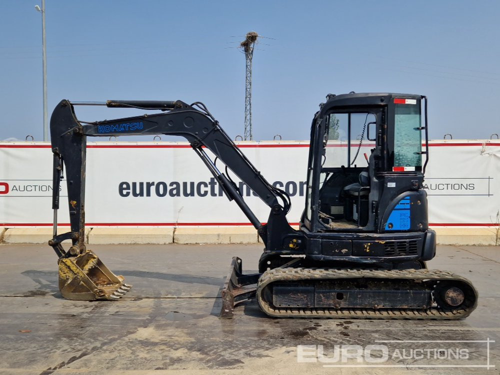Komatsu PC55MR-2 - Мини-экскаватор: фото 2 Komatsu PC55MR-2 - Мини-экскаватор: фото 2