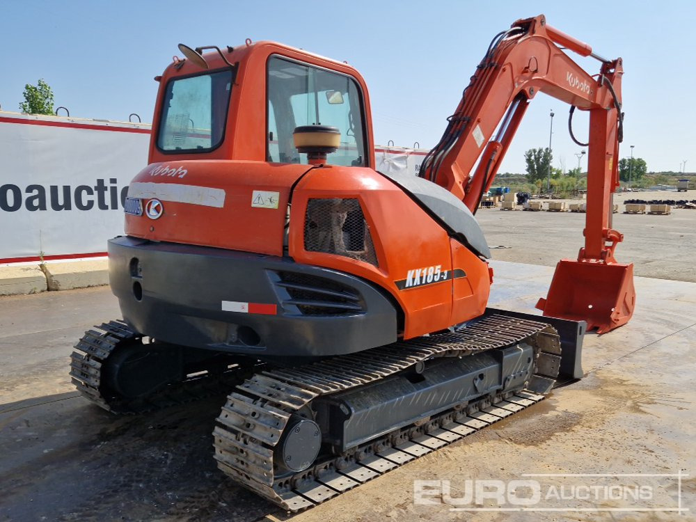 Kubota KX185-3 - Мини-экскаватор: фото 5 Kubota KX185-3 - Мини-экскаватор: фото 5