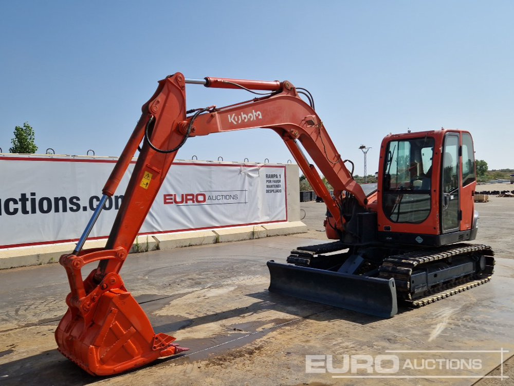 Kubota KX185-3 - Мини-экскаватор: фото 1 Kubota KX185-3 - Мини-экскаватор: фото 1
