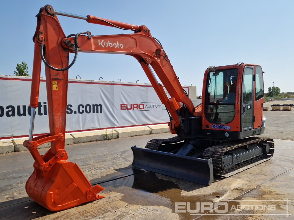 Kubota KX185-3 - Мини-экскаватор: фото 1 Kubota KX185-3 - Мини-экскаватор: фото 1