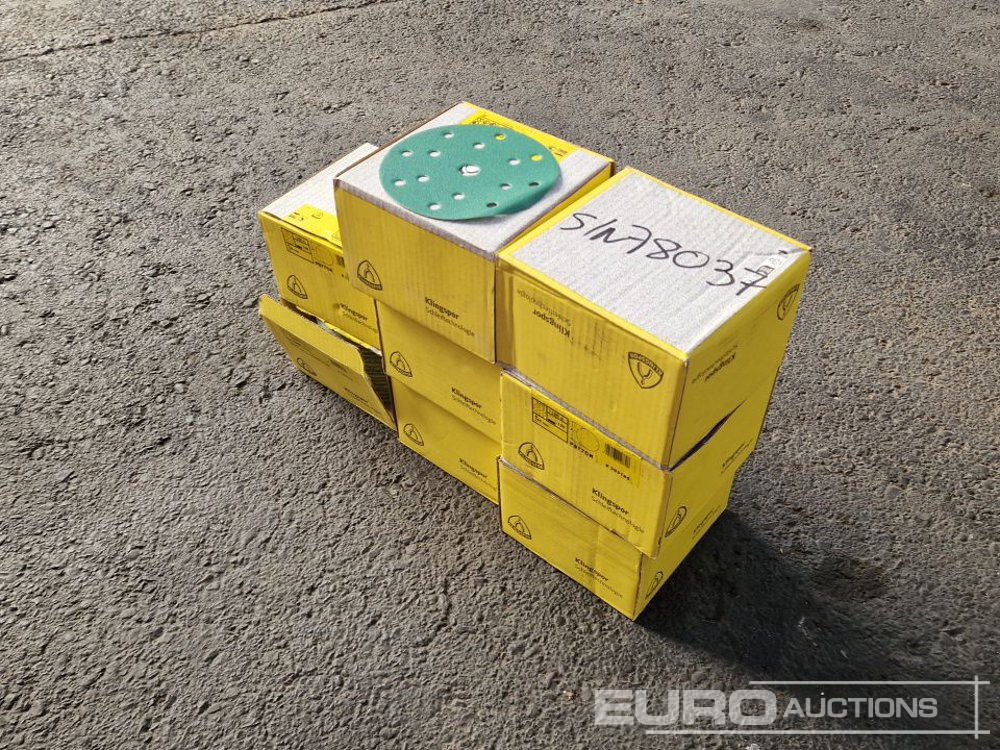 Sanding Disc Klingspor With Velcro 150mm / Discos de Lijado con Velcro 150mm Diametro - Строительное оборудование: фото 4 Sanding Disc Klingspor With Velcro 150mm / Discos de Lijado con Velcro 150mm Diametro - Строительное оборудование: фото 4