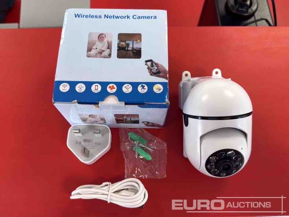 Unused 2.4G Wi-Fi Smart Home Security Camera With Automatic AI Motion Tracking, Full Color Night Vision, 2 Way Audio (2 of) - Оборудование для гаражей/ Мастерских: фото 1 Unused 2.4G Wi-Fi Smart Home Security Camera With Automatic AI Motion Tracking, Full Color Night Vision, 2 Way Audio (2 of) - Оборудование для гаражей/ Мастерских: фото 1