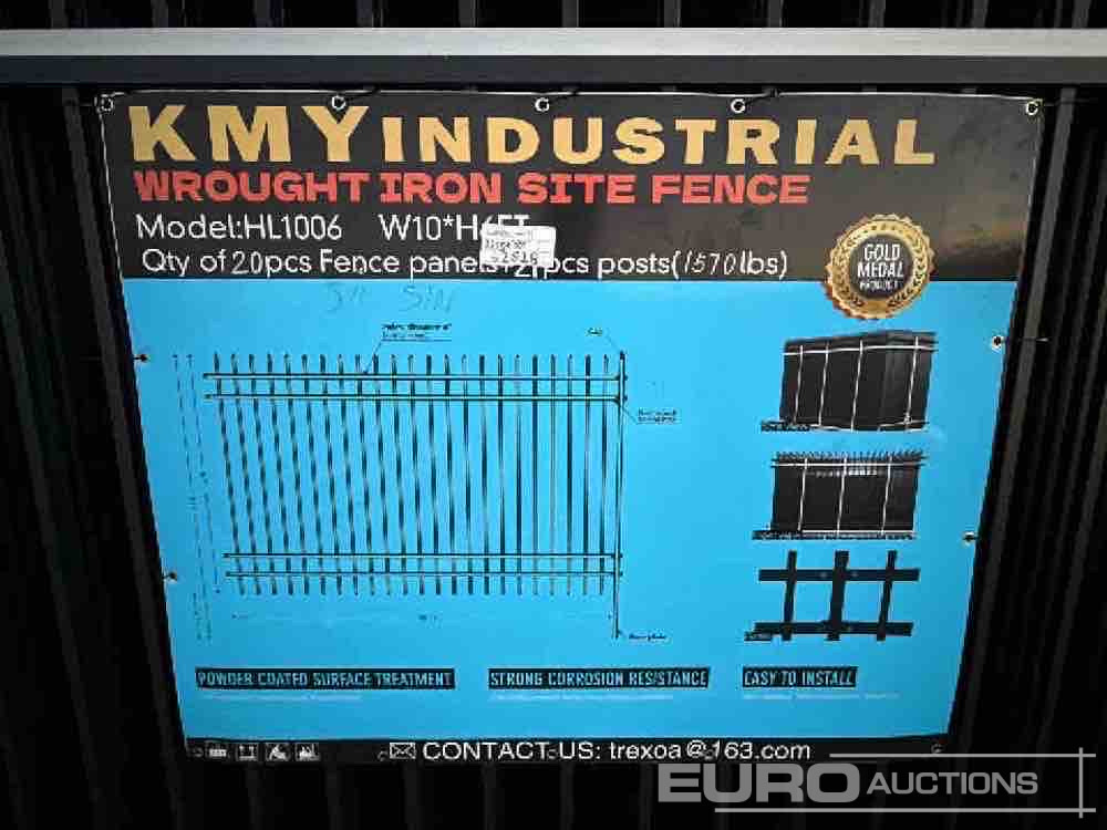 Строительное оборудование Unused 2025 KMY Industrial 10x6': фото 7