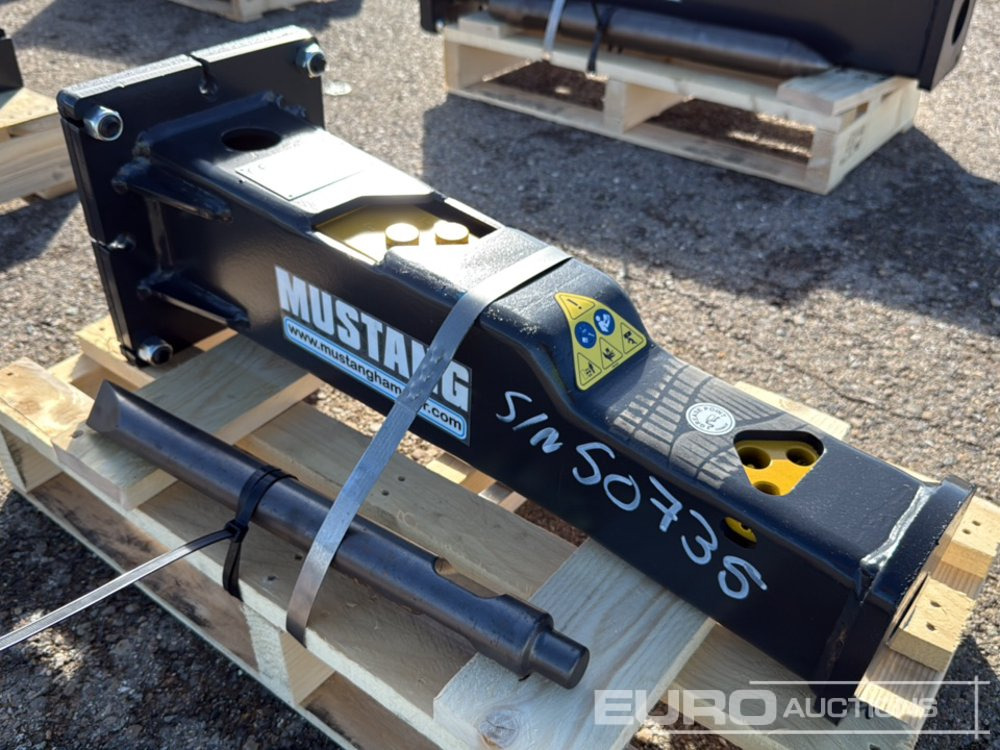 Unused 2025 Mustang HM100 - Гидромолот: фото 2 Unused 2025 Mustang HM100 - Гидромолот: фото 2