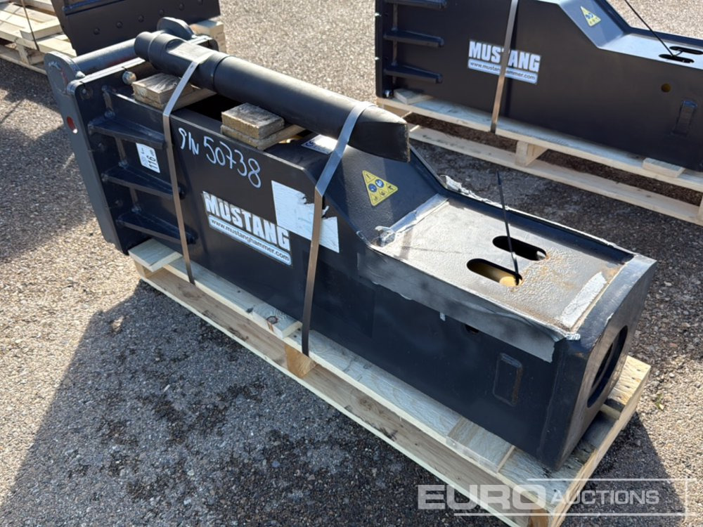 Unused 2025 Mustang HM550 - Гидромолот: фото 4 Unused 2025 Mustang HM550 - Гидромолот: фото 4