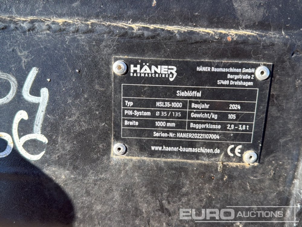 Unused Häner HSL45-305-1000 - Ковш: фото 5 Unused Häner HSL45-305-1000 - Ковш: фото 5