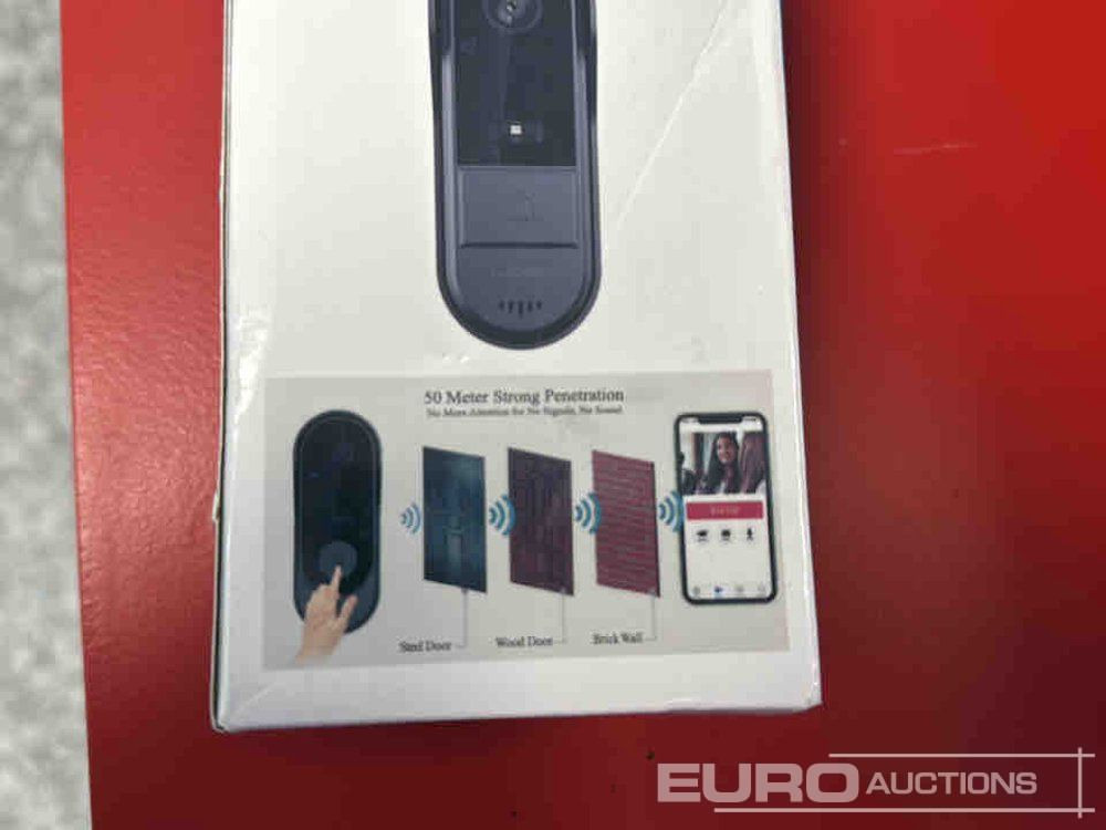 Unused WIFI Camera Doorbell With HD Video Intercom, Smart Automatic Detection, Night Vision, 2 Way Audio Wireless - Оборудование для гаражей/ Мастерских: фото 4 Unused WIFI Camera Doorbell With HD Video Intercom, Smart Automatic Detection, Night Vision, 2 Way Audio Wireless - Оборудование для гаражей/ Мастерских: фото 4