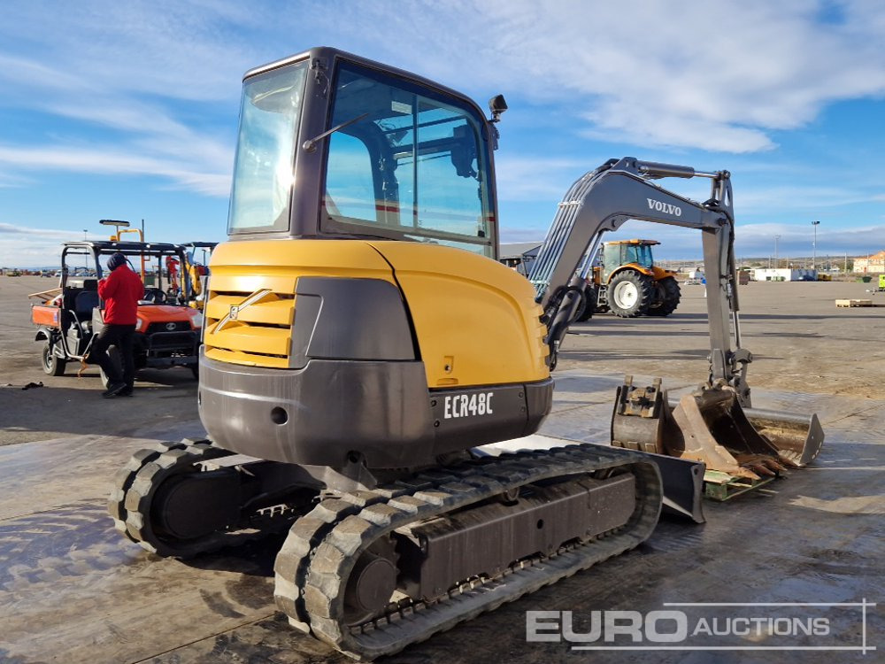 Volvo ECR48C - Мини-экскаватор: фото 5 Volvo ECR48C - Мини-экскаватор: фото 5