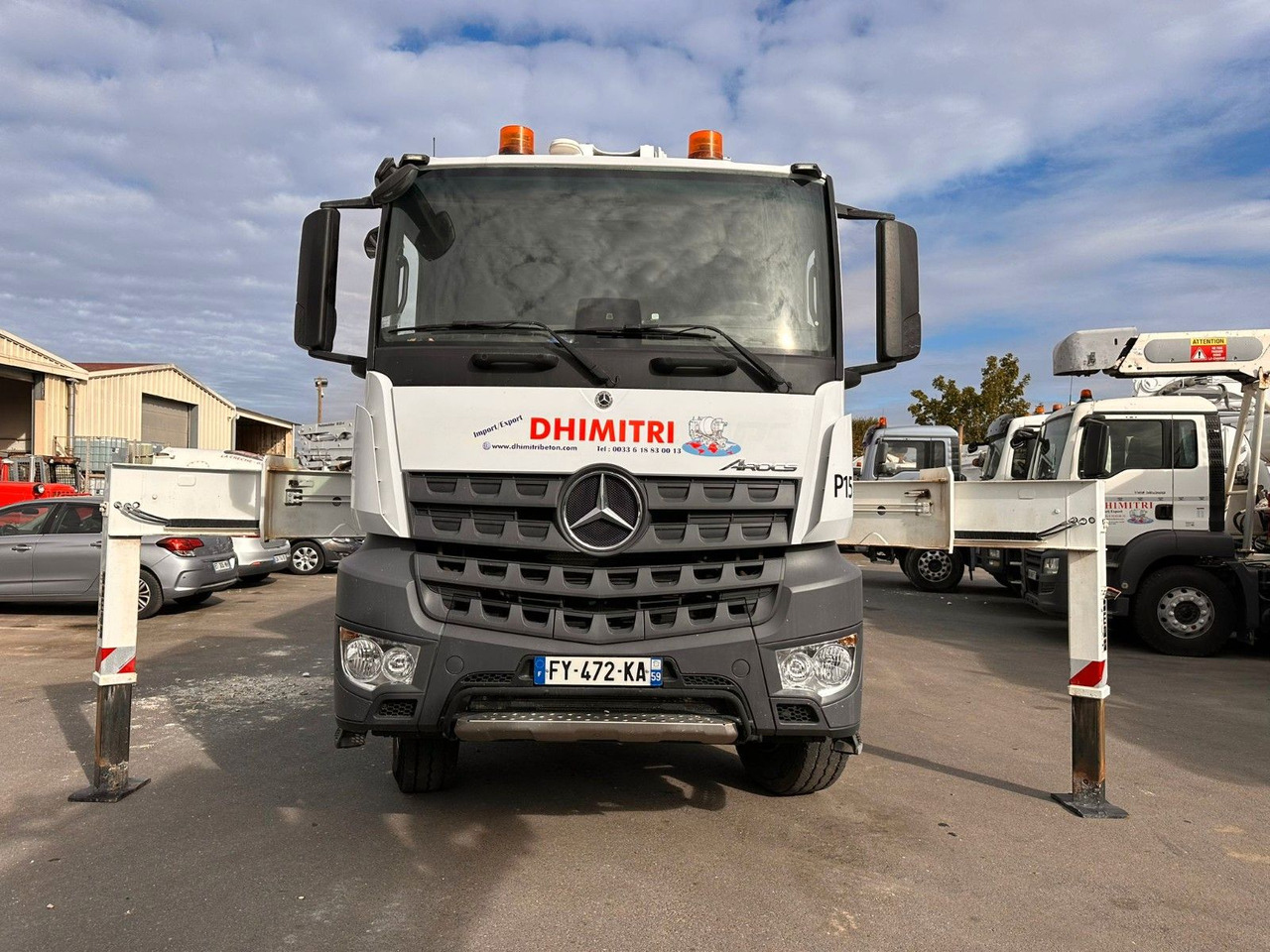 Mercedes-Benz Arocs 2640 - Автобетононасос: фото 3 Mercedes-Benz Arocs 2640 - Автобетононасос: фото 3