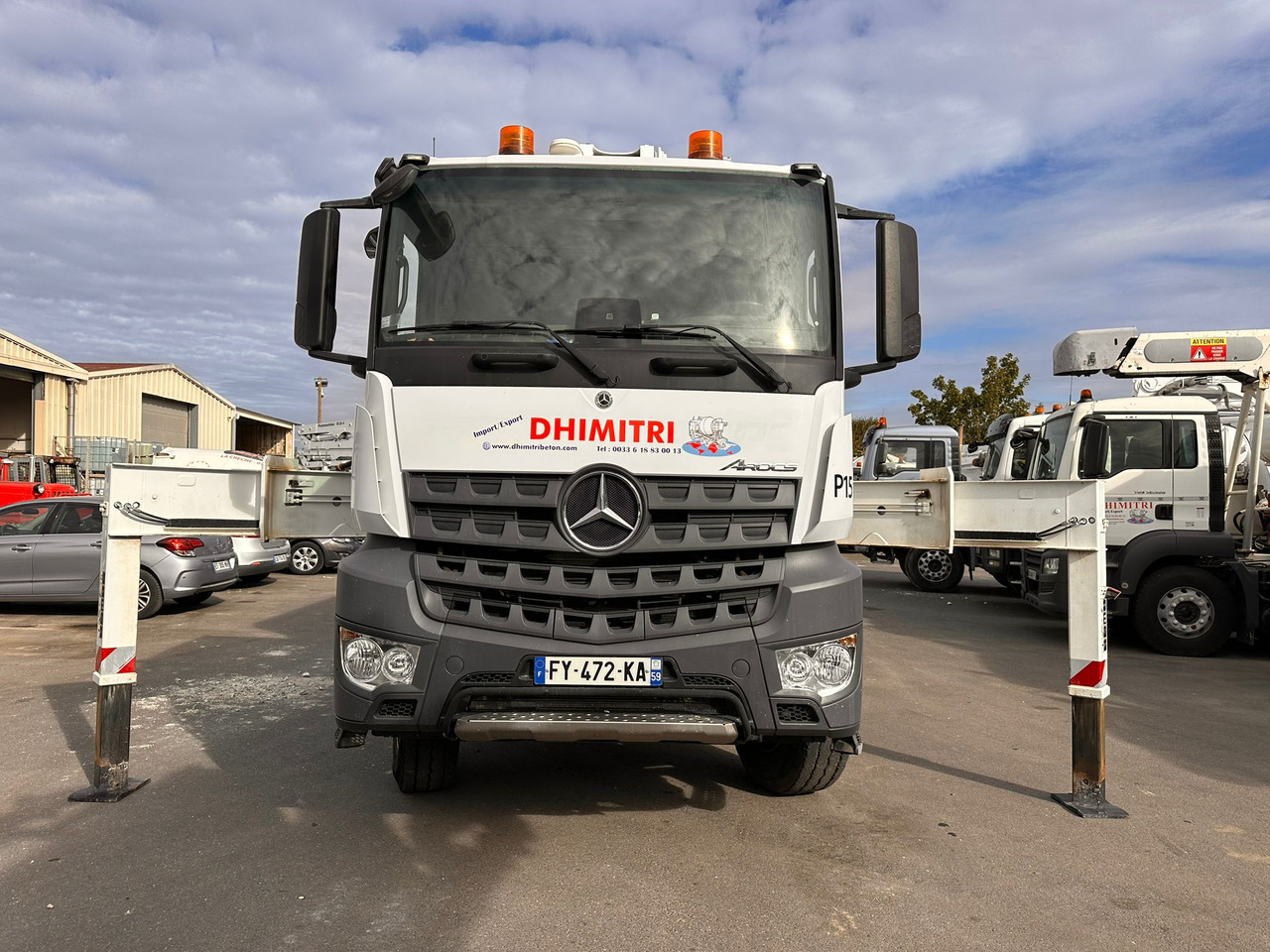 Pompe à béton BetonStar 30m avec cabine Mercedes Benz Arocs 2640 FY-472-KA - Автобетононасос: фото 1 Pompe à béton BetonStar 30m avec cabine Mercedes Benz Arocs 2640 FY-472-KA - Автобетононасос: фото 1