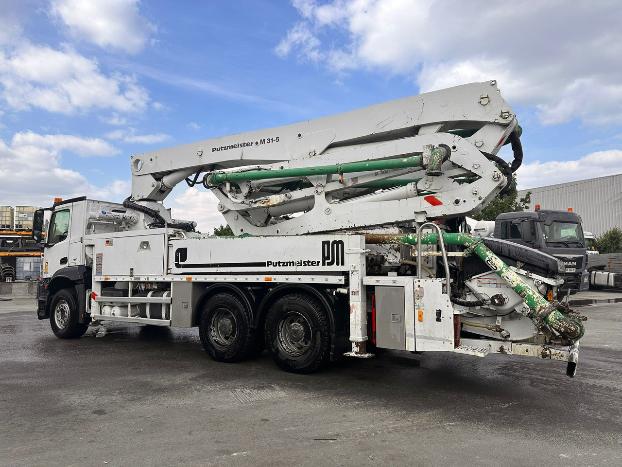 Pompe à béton PUTZ 31m avec cabine Mercedes-Benz Arocs 2636 DZ-389-XG - Автобетононасос: фото 4 Pompe à béton PUTZ 31m avec cabine Mercedes-Benz Arocs 2636 DZ-389-XG - Автобетононасос: фото 4